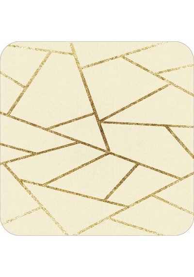 Krem Geometrik Desen Banyo Halısı Klozet Paspas Seti Bs337
