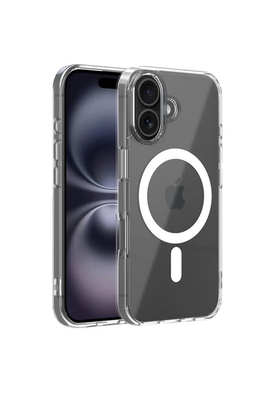 Apple İphone 17 Combo Sert Şeffaf Magsafe Kapak