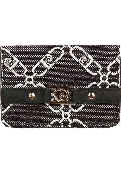 Pierre Cardin 06pc24k608 Kadın Cüzdan Siyah Melanj Zincir Kanvas
