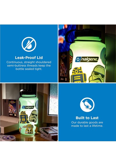 Nalgene Sustain Tritan Bpa İçermeyen Su Şişesi,%50 Plastik Atıkta Çok Renkli