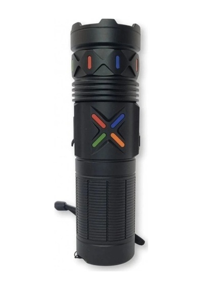 Klight Kl-702 Power Bank Özellikli - Şarjlı Güçlü Uzun Menzilli El Feneri Çok Renkli