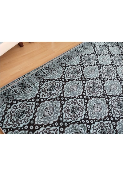 Başaran Osmanlı 6 Metrekare Serme Halı Örtüsü Su Yeşili