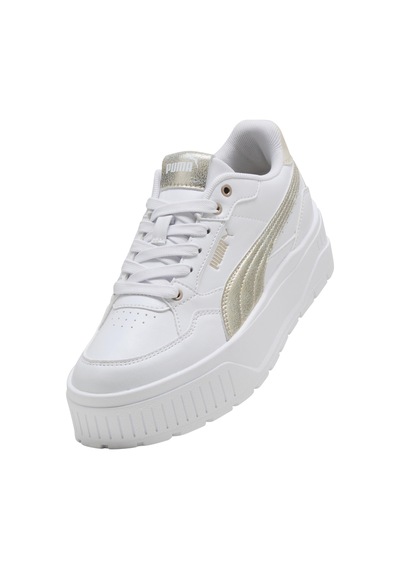 404518-01 Puma Karmen Iı Idol Metallic Kadın Spor Ayakkabı Beyaz 404518-01