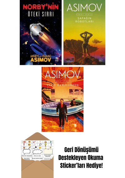 Norby Nin Öteki Sırrı + Şafağın Robotları Robot Serisi 3. Kitap + Vakıf Kurulurken Vakıf Serisi 6. Kitap