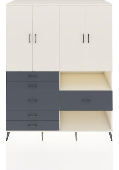 Kronos Gardrop 7 Raflı 6 Çekmeceli 4 Kapaklı 176x59x221 Aytaşı-aytaşı/antrasit Aytaşı/antrasit Kronos Gardrop 7 Raflı 6 Çekmeceli 4 Kapaklı 176x59x221 Aytaşı-aytaşı/antrasit Aytaşı/antrasit
