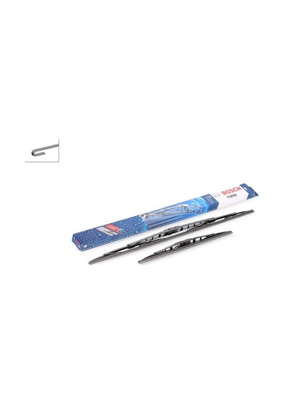 Silecek Set Telli 600/340mm. Fiat 500 12+ City 09+ Civic 00-05 Picanto 3 Mazda 2 Yaris 2-3 3397010270 Bosch