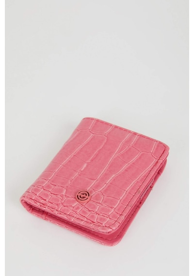 Defacto Kadın Croco Cüzdan Y8819AZNSPN229 Pembe