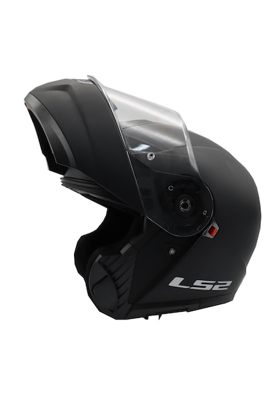 Ls2 Strobe 2 Mat Siyah Çene Açılır Motosiklet Kaskı Mat Siyah