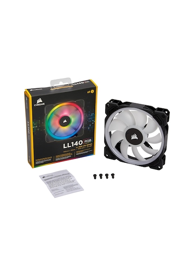 Corsair Ll140 Dual Light Rgb Fan Co 9050073 Ww