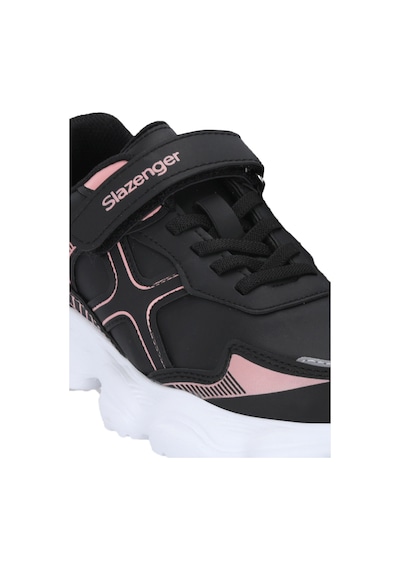 Slazenger Fıffy Kız Çocuk Cırtlı Siyah / Fuşya Günlük Spor Ayakkabısı Siyah - Fuşya Slazenger Fıffy Kız Çocuk Cırtlı Siyah / Fuşya Günlük Spor Ayakkabısı Siyah - Fuşya