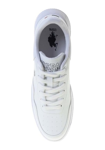 U.S. Polo Assn. U.s. Polo Abe 3 Fx Bayan Sneaker Spor Ayakkabı Beyaz Bej
