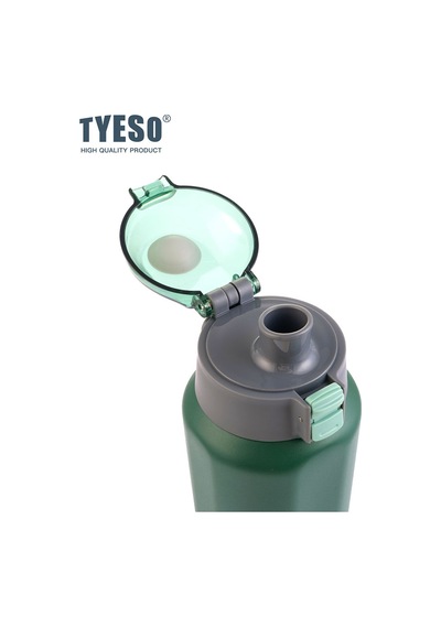Tyeso Square Termos Vakumlu Paslanmaz Sızdırmaz Çift Duvarlı 600 ML Renkli