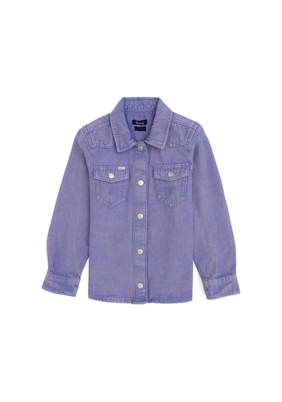 U.s. Polo Assn. Kız Çocuk Menekşe Gömlek Jean 50291152-vr037 Menekşe Mor U.s. Polo Assn. Kız Çocuk Menekşe Gömlek Jean 50291152-vr037 Menekşe Mor
