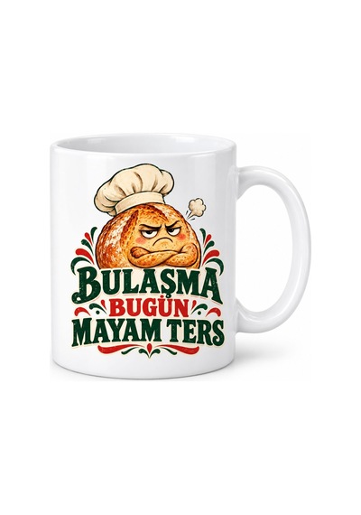 Bana Bulaşma Tasarımlı Porselen Kupa - Model 733 Diğer