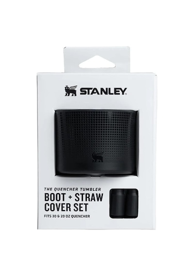 Stanley The Quencher Boot + Straw Topper 20oz / 30oz Kılıfı Siyah
