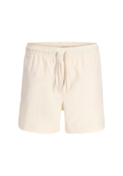 Jack & Jones Jpstmauı Tropic Erkek Deniz Şortu Regular Fit Siyah Mayo Şort Bej