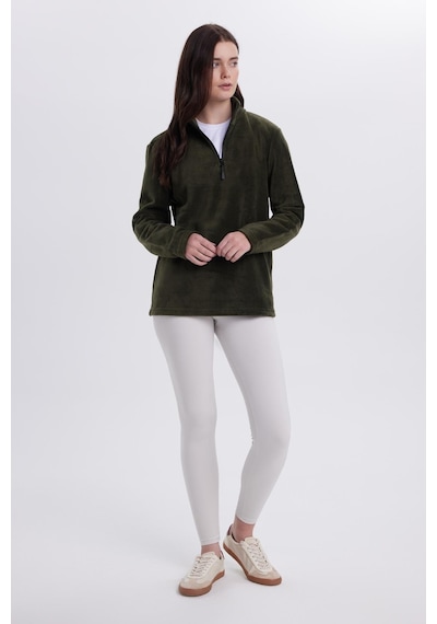 Tudors Kadın Standart Fit Anti-pilling Tüylenme Yapmayan Soğuk Geçirmez Koyu Haki Bato Yaka Polar Sweatshirt-41782 Koyu Haki Tudors Kadın Standart Fit Anti-pilling Tüylenme Yapmayan Soğuk Geçirmez Koyu Haki Bato Yaka Polar Sweatshirt-41782 Koyu Haki