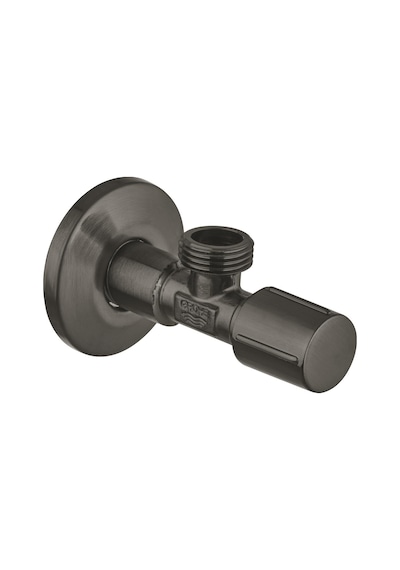 Grohe 22041al0 Ara Musluk 1/2 Giriş 1/2 Çıkışlı Fırçalı Sert Grafit Siyah