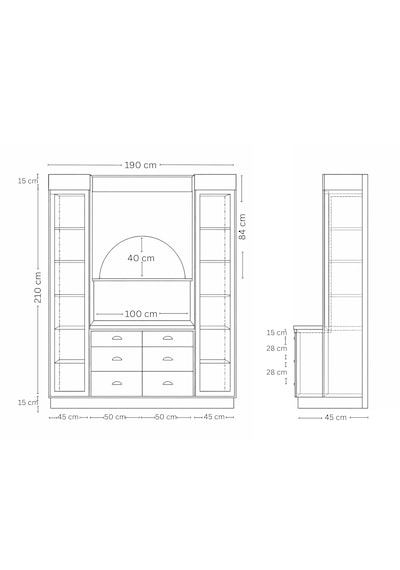 Lüks High Gloss Mutfak Dolabı & Kahve Köşesi Mdf Gövde, Led Aydınlatmalı, 6 Çekmeceli 190x230 Beyaz Lüks High Gloss Mutfak Dolabı & Kahve Köşesi Mdf Gövde, Led Aydınlatmalı, 6 Çekmeceli 190x230 Beyaz
