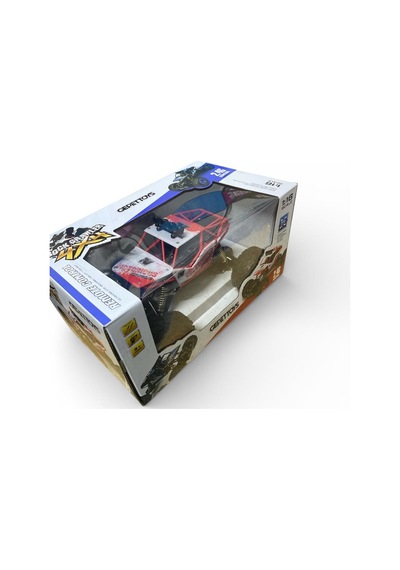 23 Cm Uzaktan Kumandalı Şarjlı Rock Crawler Jepp 1538 Kırmızı