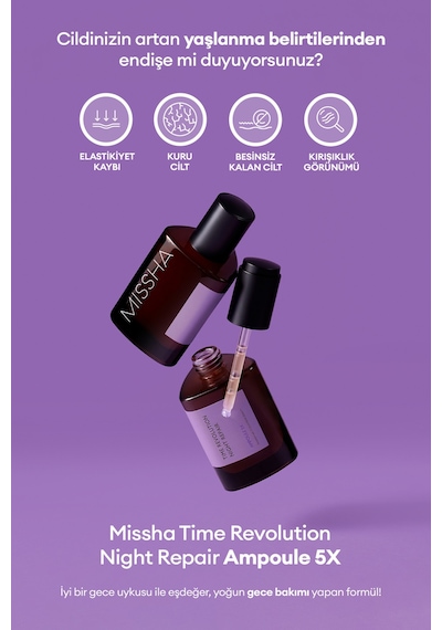 Missha Time Revolution Night Repair Ampouler 75 ML