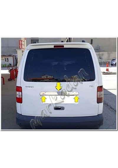 Markadan Vw Caddy Krom Bagaj Çıtası 2004-2010 Tek Kapı Paslanmaz N11.4570