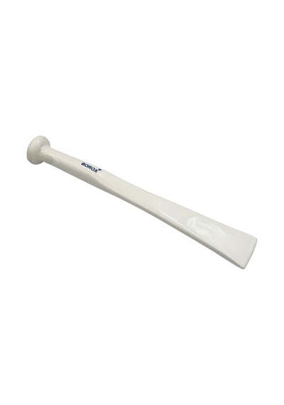 Borox Spatül 20 CM Topuzlu Porselen Spatula-laboratuvar Kaşı...
