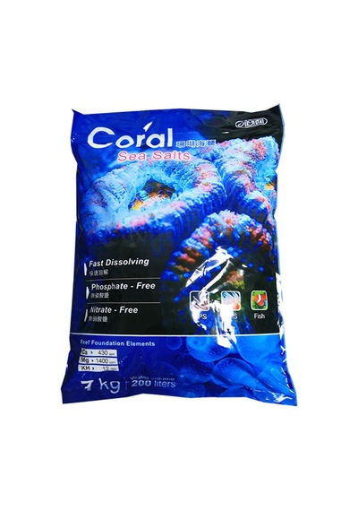 Gldısptm Ista Coral 7kg Sea Salt Torba