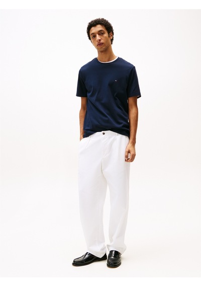 Lıght Interlock Tee Erkek Mavi T-shirt - Mw0mw37508