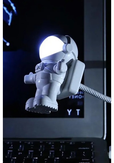 Mobee Astronot Masa Lambası Çocuk Gece Lambası Kitap Okuma Lambası 1450 Çok Renkli