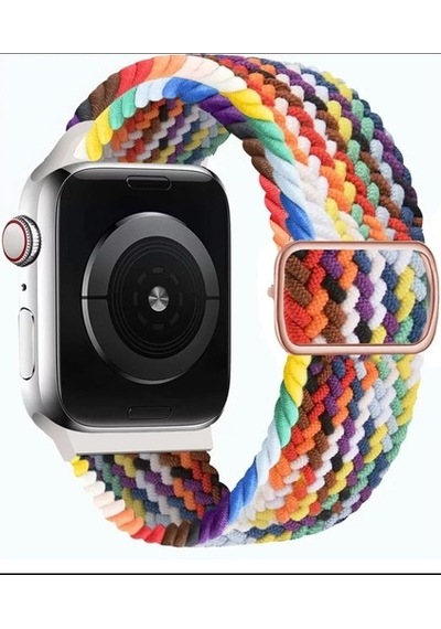 Watch 42-44-45Mm Uyumlu 7,6,Se,5,4 Seri Örgülü Solo Döngü