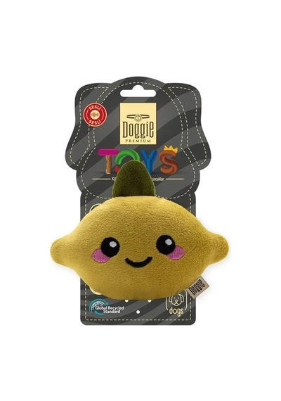 Doggie Köpek Peluş Oyuncağı Limon 11 Cm