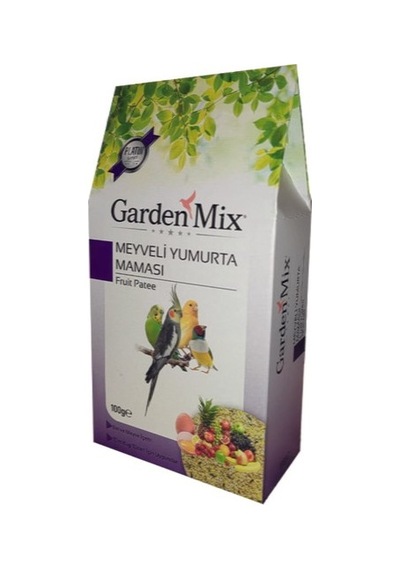 Gardenmix Meyveli Yumurta Kuş Maması 100 Gr