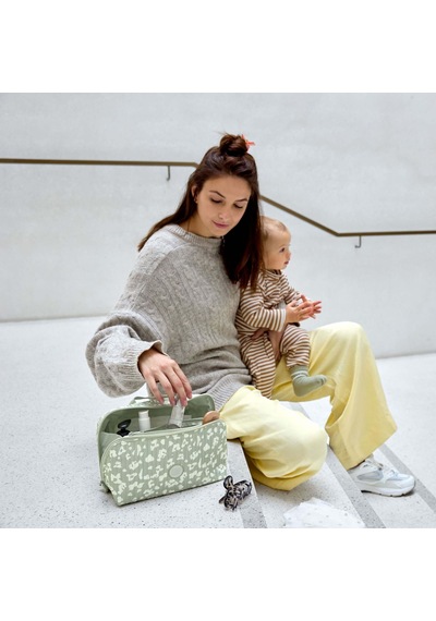 Lassig Flex Bebek Organizer Çantası Light Khaki Açık Yeşil