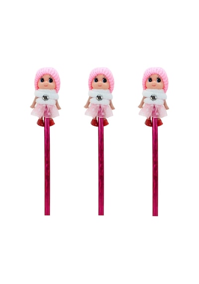 Bereli Bebek Kurşun Kalem, Pembe