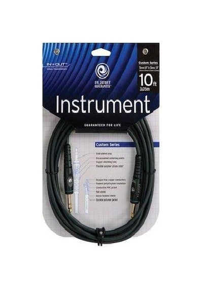 Planetwaves Pwgs10 Gitar Kablo 10 İnch Stereo Çin