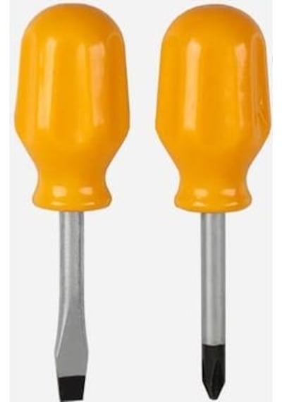 Kupa Küçük Topaç Tornavida Düz Uçlu 6.0 - 5 Cm.