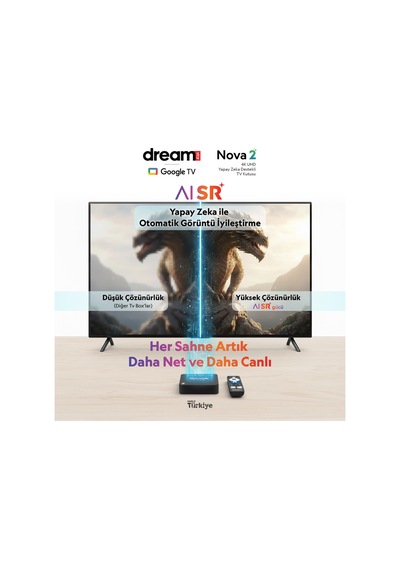 Dreamstar Nova 2 4k Lisanslı Android Tv Box