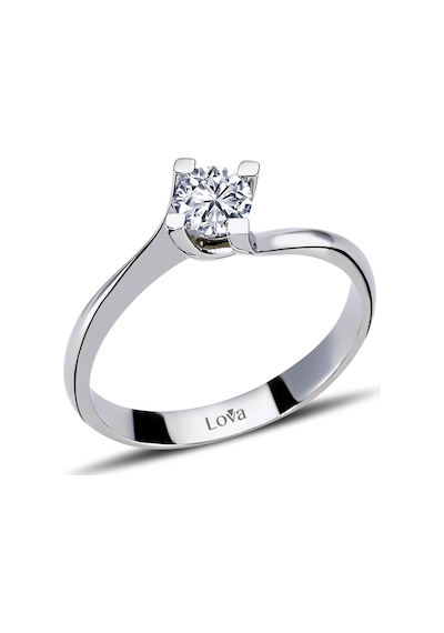 Lova F Renk 0,30 Karat Pırlanta Tektaş Yüzük - 1050081