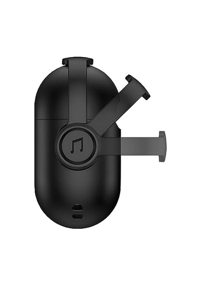 Pro 3. Nesil İle Uyumlu Djpods Sert Malzemeli Kilitli Kapak Askı Aparatlı Kılıf Siyah-siyah