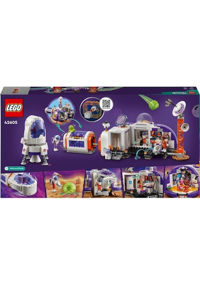 LEGO® Friends Mars Uzay Üssü ve Roketi 42605 8+ Yaratıcı Oyuncak Yapım Seti - 981 Parça