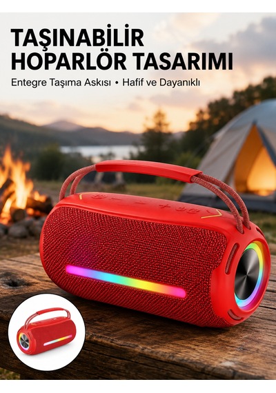 Usb/sd/aux Girişli Hoparlör 10 W 2 Çift Sürücü - Lisinya