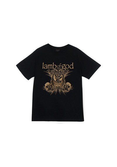Lamb Of God Basklı T-shirt SIYAH
