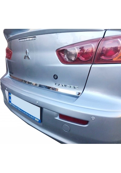 Mitsubishi Lancer Formlu Krom Bagaj Alt Çıta 2008-Ve Sonrası Pasl N11.3474