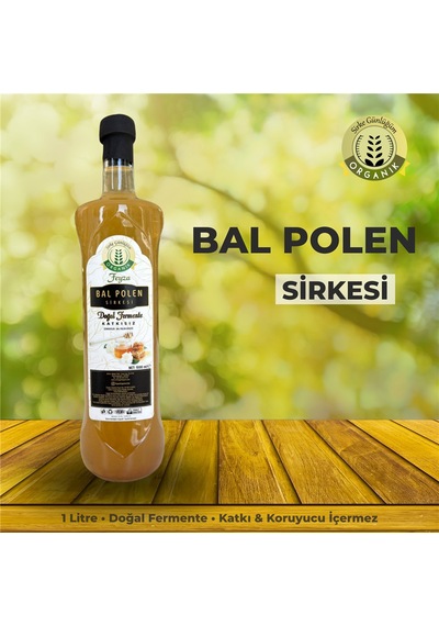 Sirke Günlüğüm Bal Polen Sirkesi 1 L