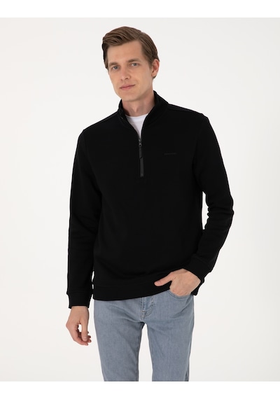 Pierre Cardin Erkek Siyah Sweatshirt 50314044-vr046 Siyah