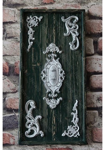 Neiwel Vintage Grea Eskitme Beyaz Tablo