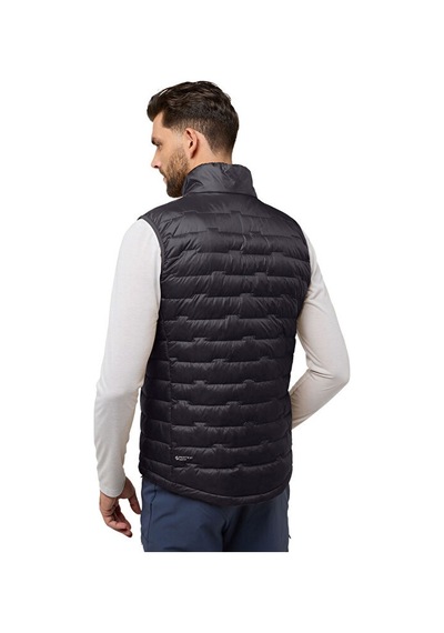 Jack Wolfskin Passamani Down Vest M Erkek Günlük Yelek A61840-635 Siyah A61840-635 Siyah