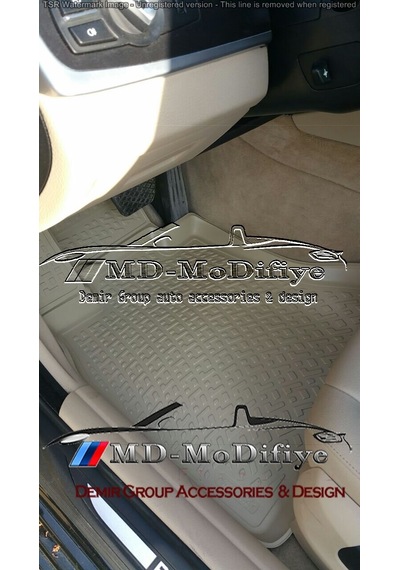 Bmw 5 Serisi F10 Bej Havuzlu 3D Paspas. 2009-2012