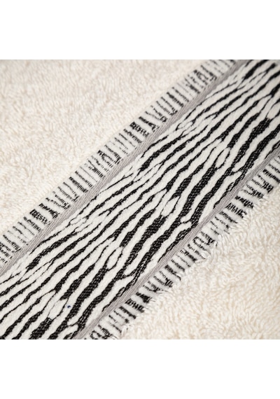 Mudo Home Penelope Zebra Yüz Havlusu 50x80 Beyaz